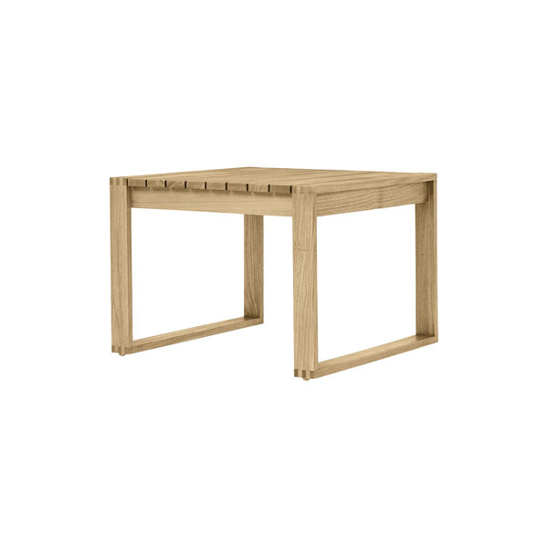 BK16 Side Table, untreated teak, Carl Hansen & Søn
