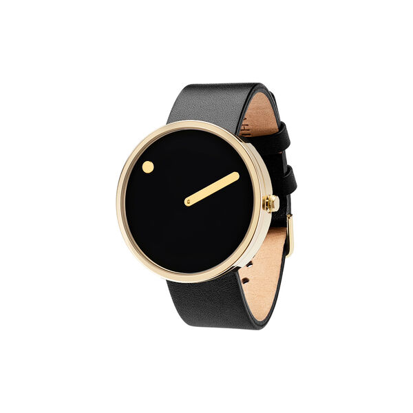 Picto Wrist Watch, black/black, PICTO
