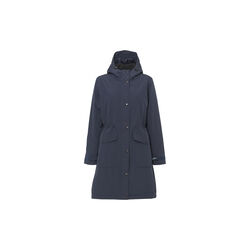 Padded Raincoat, dark indigo, Ilse Jacobsen Hornb&aelig;k