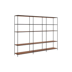 Original Shelf High, walnut, Abstracta® System