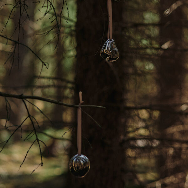 Bellure Baubles Set of 2 | Silver | Christmas Ornaments, Ferm Living