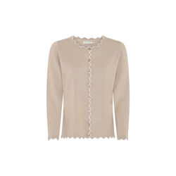 BB Viscos Knit w. Edge, beach sand, Micha