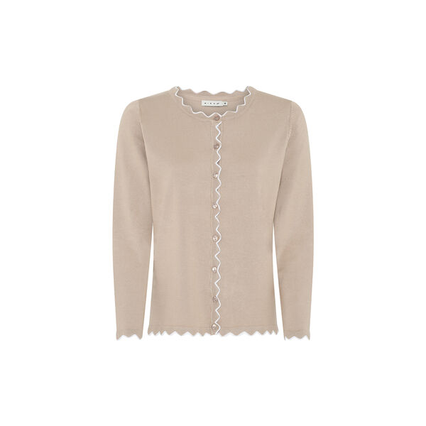 BB Viscos Knit w. Edge, beach sand, Micha