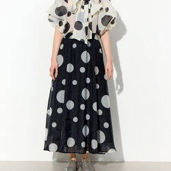 Blair Long Skirt, black, HUNK&Oslash;N