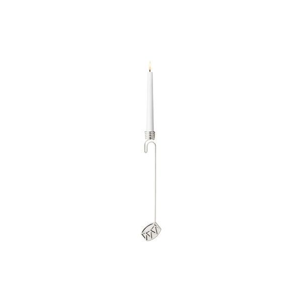 2026 Christmas Candleholder Drum, silver, Georg Jensen