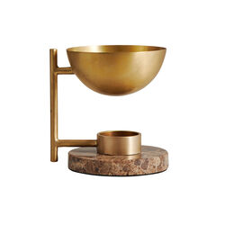 Aroma burner, brass, AYU