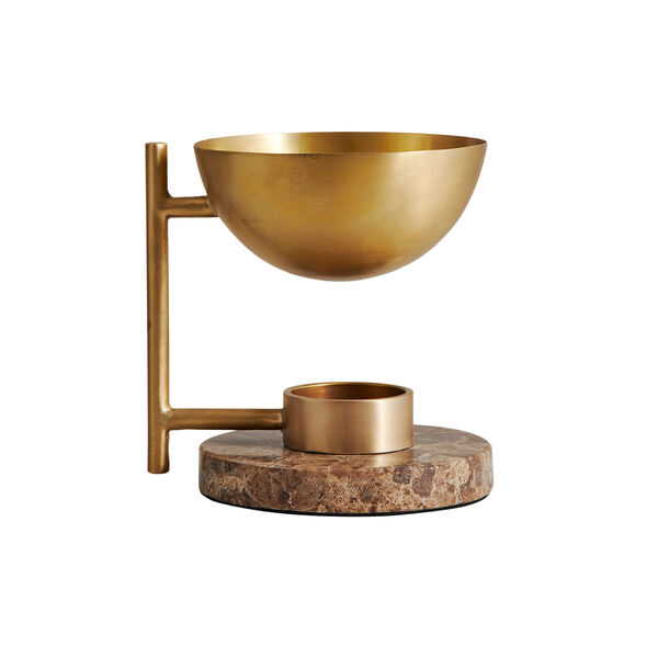 Aroma burner, brass, AYU