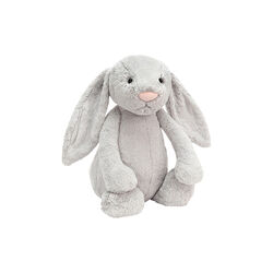Bashful Bunny, silver, Jellycat