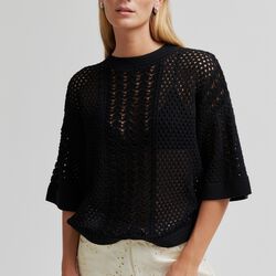 Deya Knit O-Neck, black, Second Female