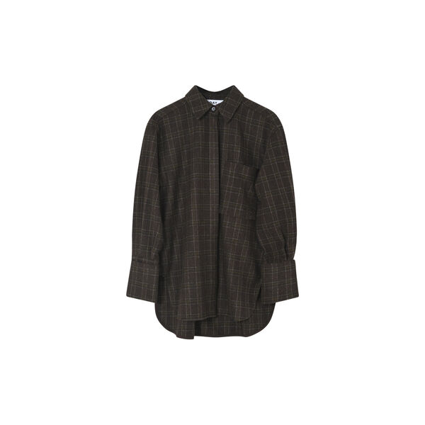 DAYHara Flanello, brown check, DAY Birger &eacute;t Mikkelsen