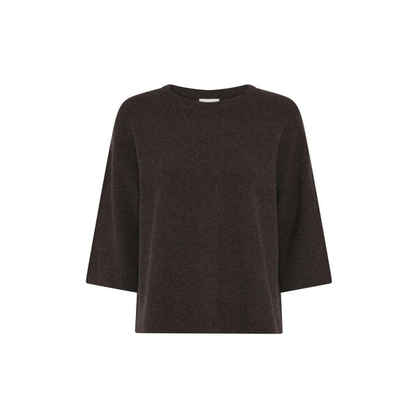 Sissel Knit, brown melange, LA RŌUGE