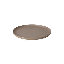 CAPRI Charger Plate, matte taupe, HOEME Copenhagen