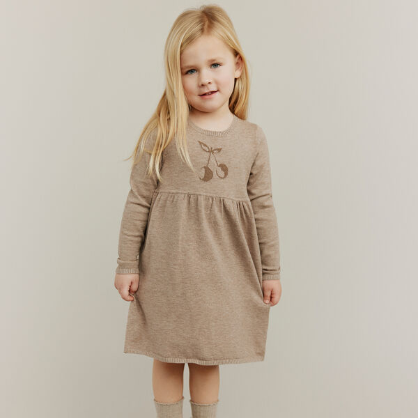DagnySB Dress, brown melange DagnySB Dress, brown melange, Sofie Schnoor
