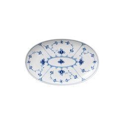 Blue Fluted Plain Dish 23,5 cm, Royal Copenhagen