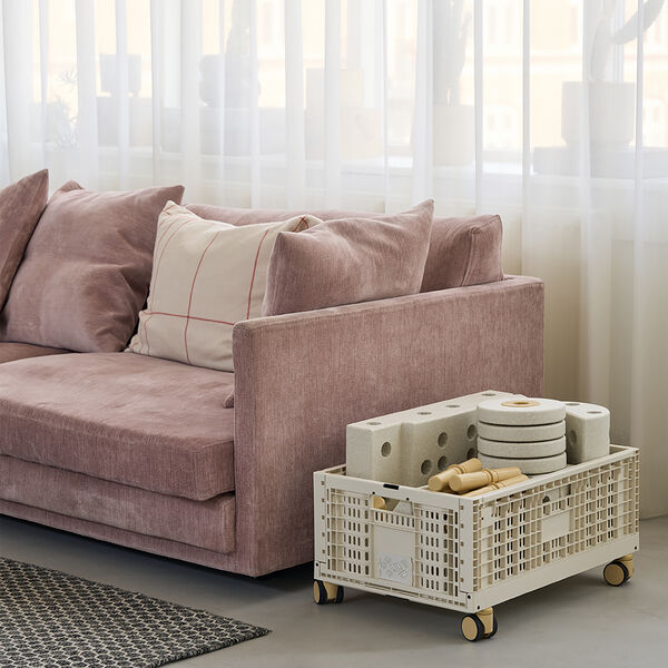 Storage Crate, sand grey, MODU