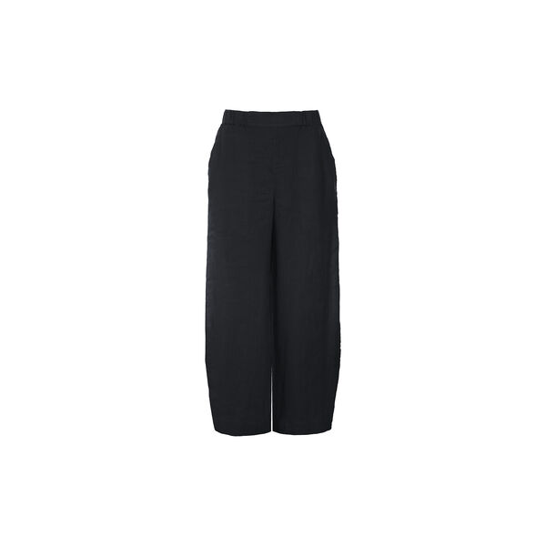 Airy linen elastic pants, black, BITTE KAI RAND