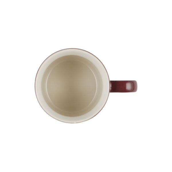 Cappuccino Mug, garnet, Le Creuset
