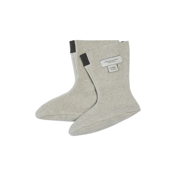 Fleece Socks, sand, Henriette Steffensen Copenhagen