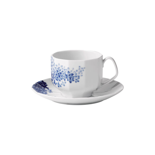 Blomst Cup with Saucer, lilac Blomst Cup with Saucer, lilac, Royal Copenhagen