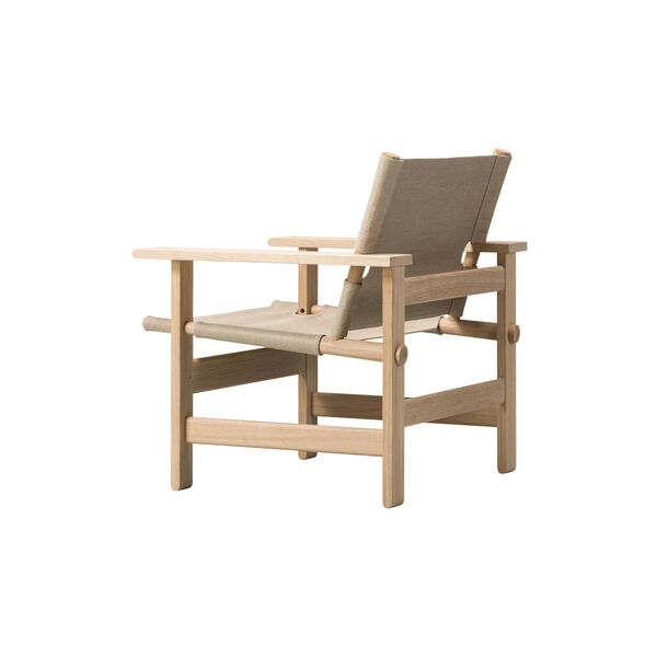 The Canvas Chair, oiled oak/canvas, Fredericia Furniture