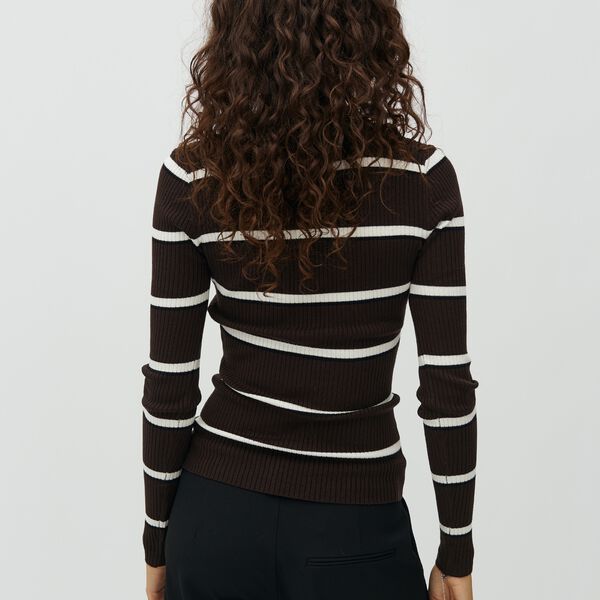 Turbanova M Knit, java mix stripe, mbyM