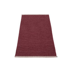 Mono Plastic Rug, zinfandel/rose taupe, Pappelina