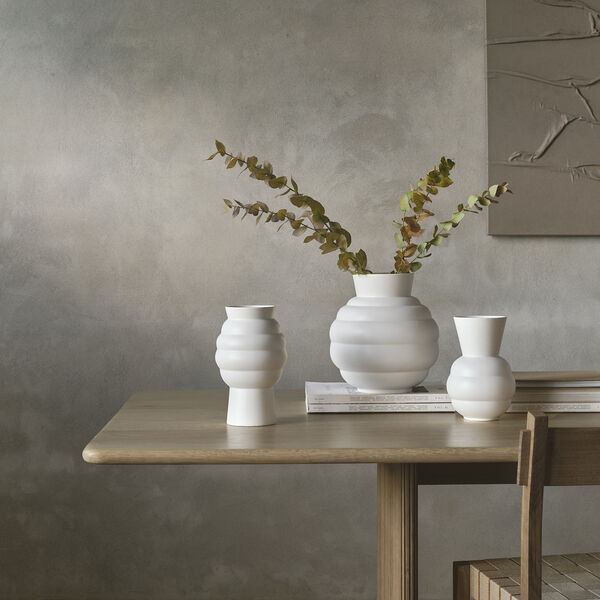 Tortus Archie vase No 1, white Tortus Archie vase No 1, white, Knabstrup Keramik