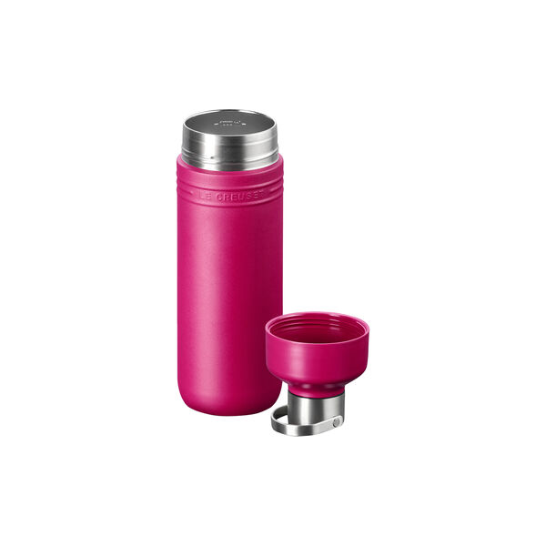 On The Go Insulated Water Bottle 1 L, berry, Le Creuset