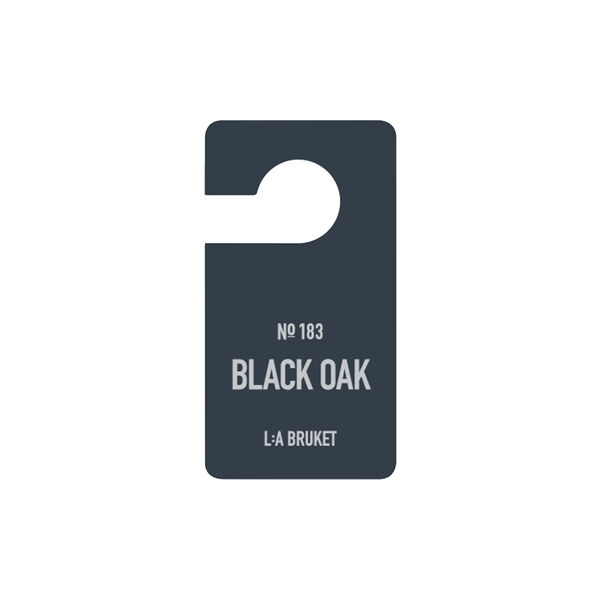 No. 183 Fragrance Tag, black oak No. 183 Fragrance Tag, black oak, L:a Bruket