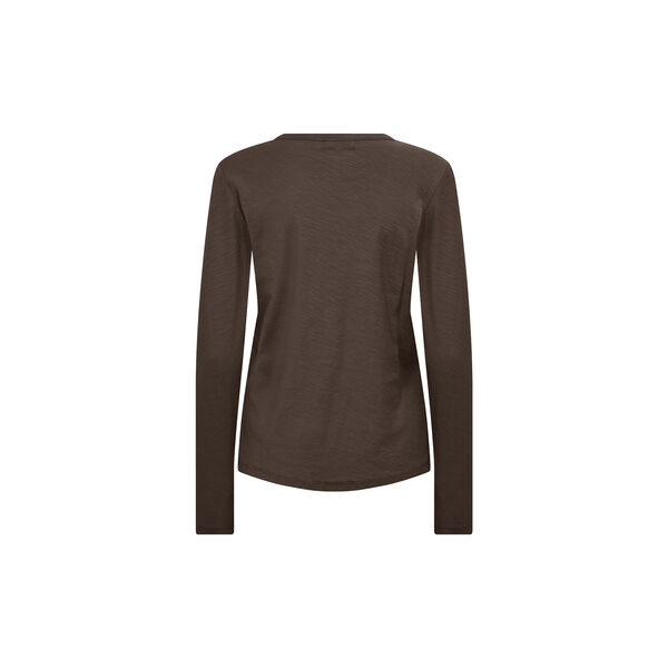 LR-ANY 3 LS T-shirt, coffee LR-ANY 3 LS T-shirt, coffee, Leveté Room