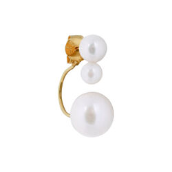 White Moon Stud, The Earring Shop