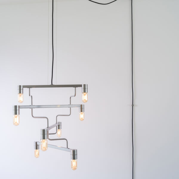 Kennedy Chandelier, steel, Rubn