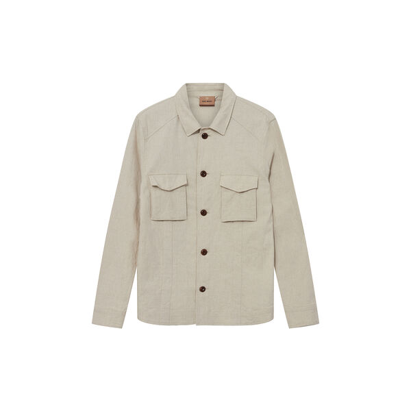 MMGMilo Plage Overshirt, ecru melange, MOS MOSH Gallery