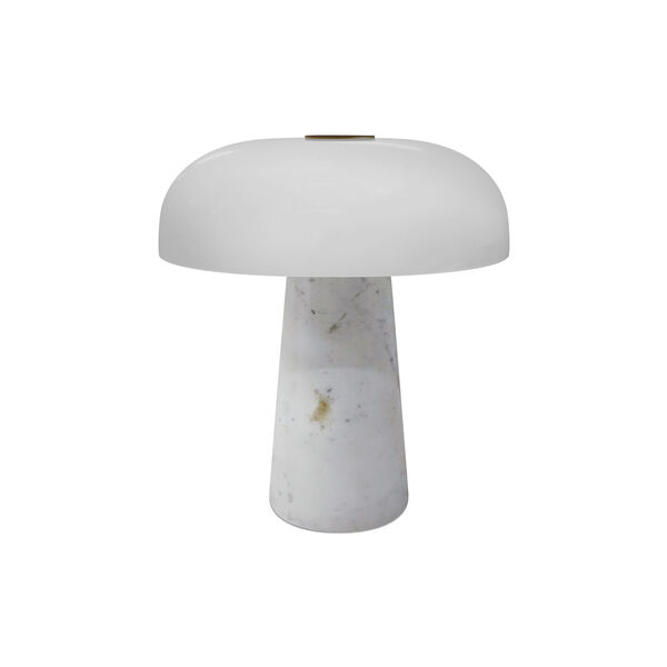 Glossy Mini Portable Table Lamp, white, Design For The People