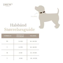 Soft & Adjustable Dog Collar, Chocolate, Drew's Dogwear