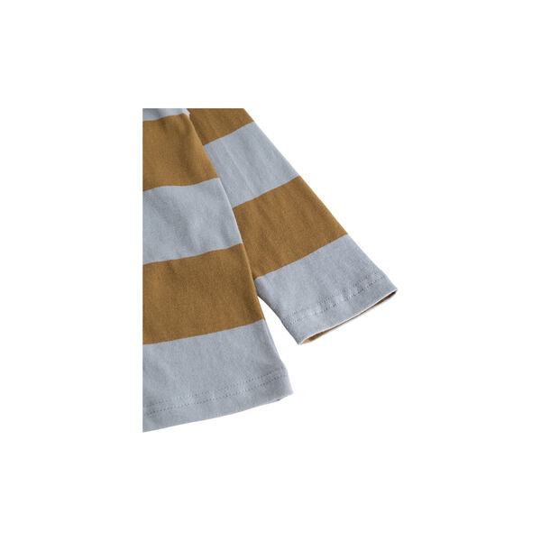 Tad Polo LS T-shirt, monsoon blue stripe, MarMar Copenhagen