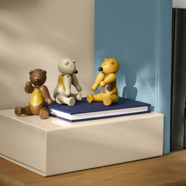 Bear liliput, dark brown, Kay Bojesen Denmark