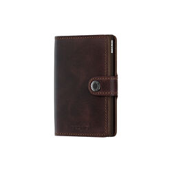 Miniwallet, vintage chocolate, Secrid