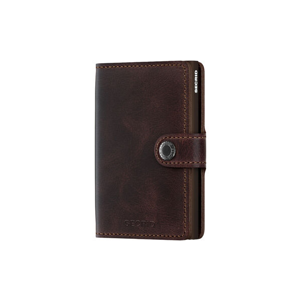Miniwallet, vintage chocolate Miniwallet, vintage chocolate, Secrid