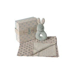 Rabbit Rattle Set, mint, Maileg