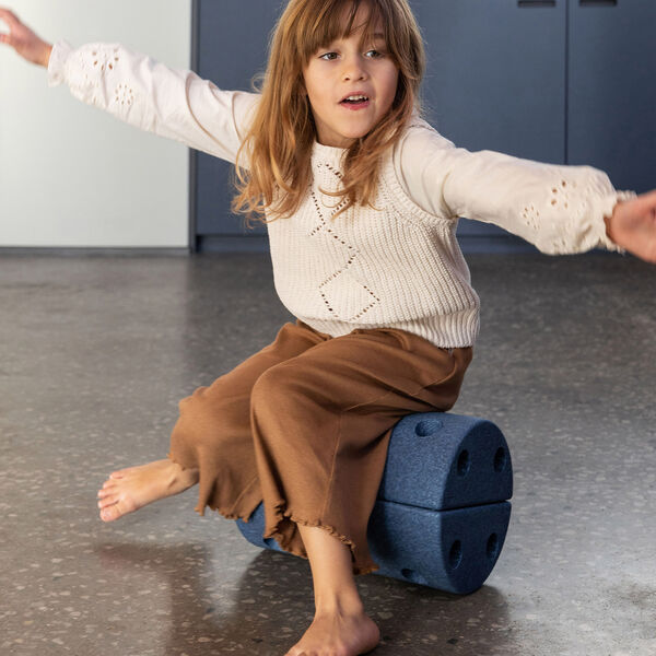 Kids Stool, deep blue/sky blue, MODU