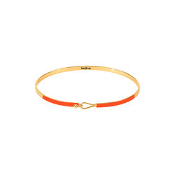 LILY Bracelet, tangerine, bangle up