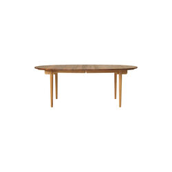 CH338 Dining Table incl. 1 x Extension Leaf, teak CH338 Dining Table incl. 1 x Extension Leaf, teak, Carl Hansen & Søn
