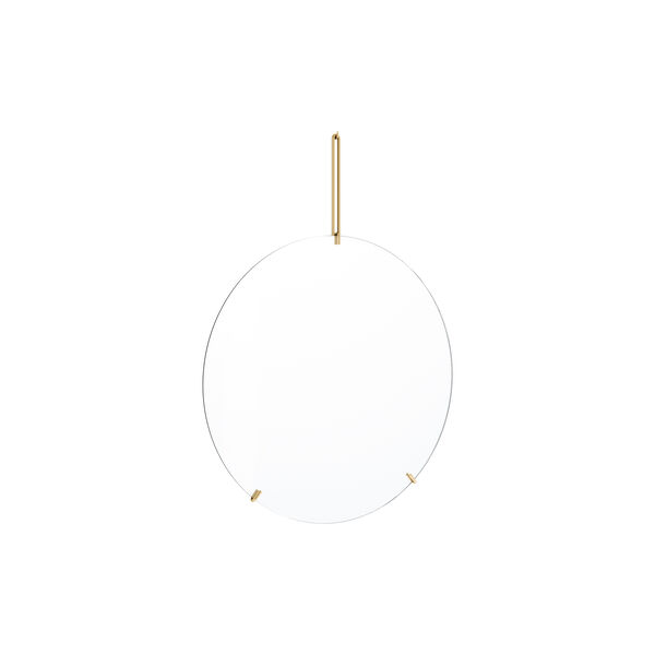 Wall Mirror, brass Wall Mirror, brass, MOEBE