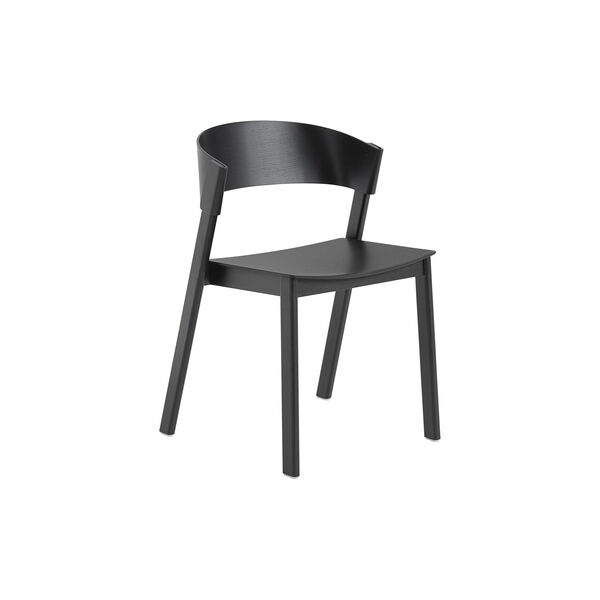 Cover Side Chair, black, Muuto