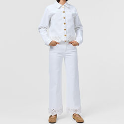 Ava Pants, whitest, Molo