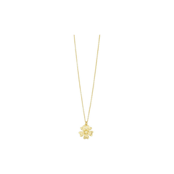 Poppy necklace, gold plated, Pure by Nat