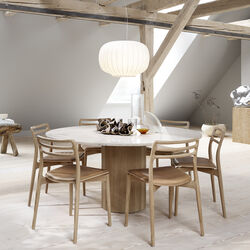 VIPP481 Cabin Chair, light oak/sand, Vipp