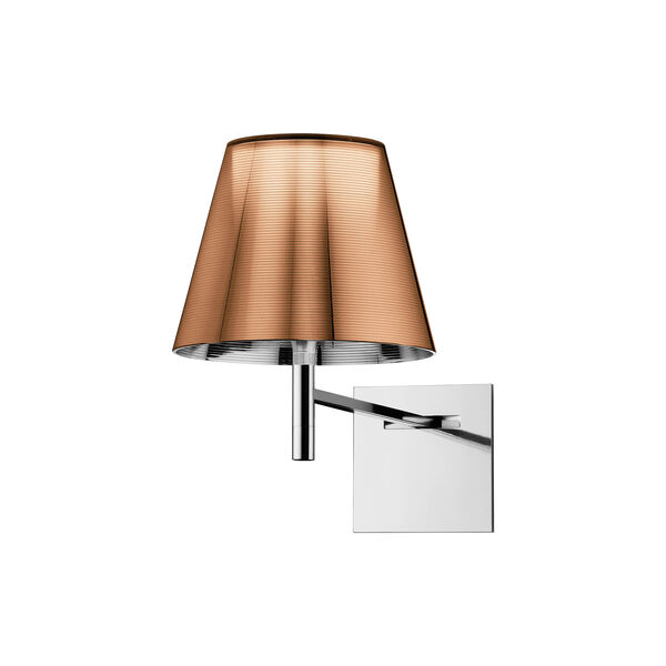 Ktribe W Wall Lamp, bronze, Flos