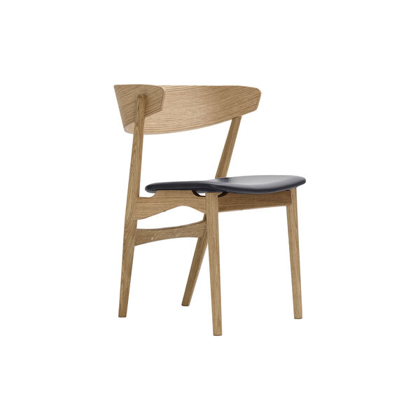 Sibast No 7 Dining Chair, oiled oak/black, Sibast Furniture
